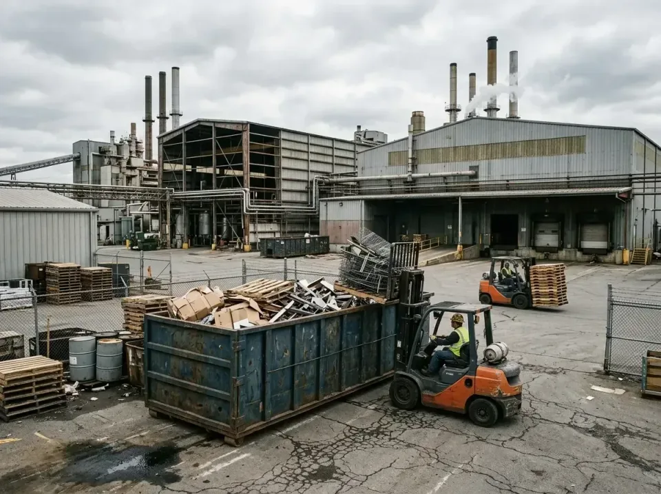 industrial-factory-scrap-conta-003 — frequently asked questions, Cheap Roll-off Dumpster Rentals in Collinsville, VA